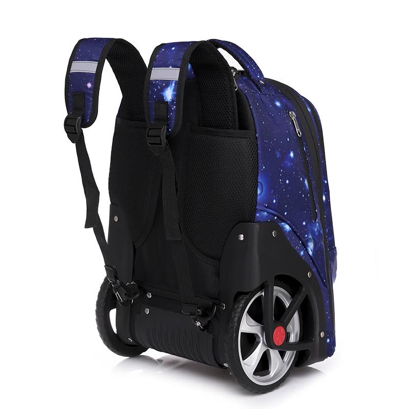 Youtuozhe Rolling Travel Backpack with Large Wheels