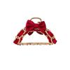 Hair Claw Elegent Girl Large Metal Claw Clip for Thick Hair with Small Bow Korean Style for Women