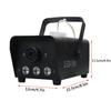 Sharelife Mini 500W blaue LED Nebelmaschine Tragbare kabellose Infrarot-Fernbedienung zur Nebelproduktion LED500 Rot, Grün,