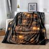 1 Stück Dekorative Decke für Zuhause, Gemütliches Baumhaus-Design für Sofa, Schlafzimmer, Wohnzimmer. W070