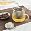Reusable Stainless Steel Tea Strainer with Lid Spice Filter Loose Tea Infuser Basket  Home