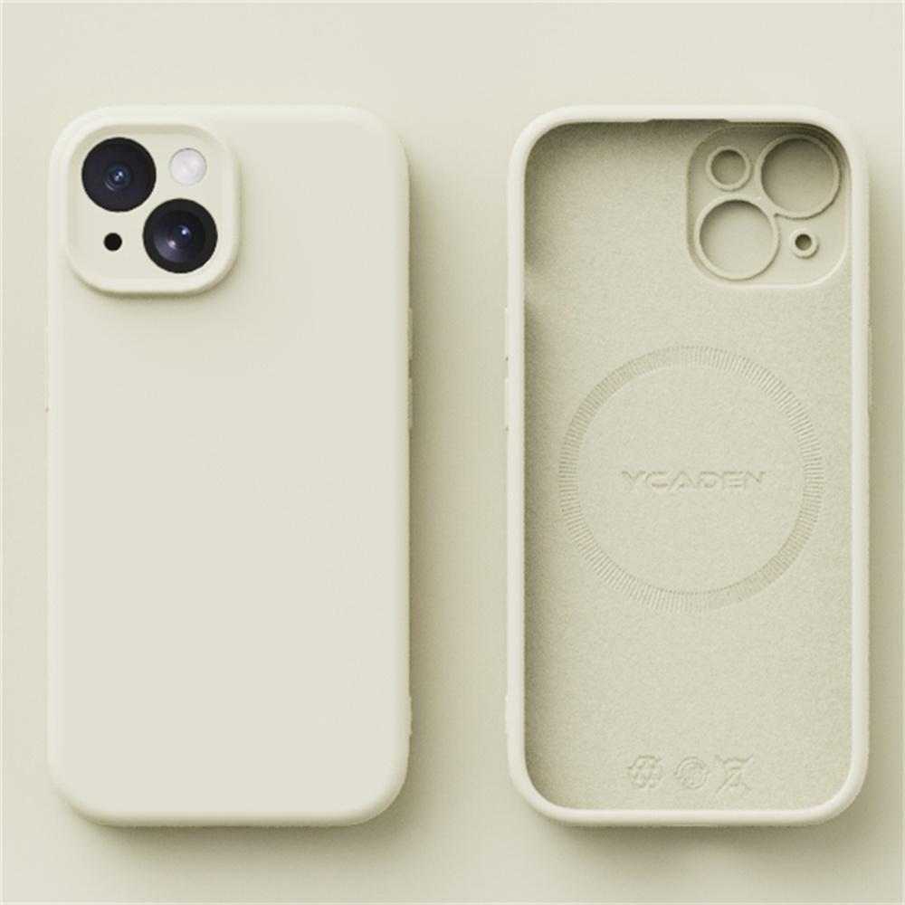 Liquid Silicone Magnetic wireless charging Case for For Iphone 16 Pro Max 15 Pro 14Pro Max 13 12 11 Soft Skin Smooth Cover Bumper