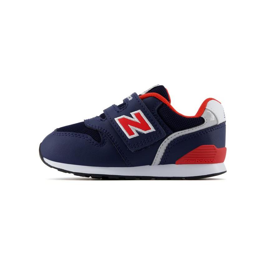 

New Balance NB 996 Cushioning, Wear Resistant Low top Toddler Shoes Blue Red Infant And Toddler IZ996EB3 25