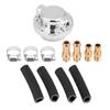 Universal Gunmetal Adjustable Fuel Pressure Regulator Control Actuator Valve Fit for Carburetor