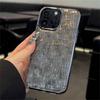 Glossy Retro Crocodile Texture Case For iPhone 17 Air 16 15 14 13 12 11 Pro Max Plus Shockproof Crystal Bright Armor Capa