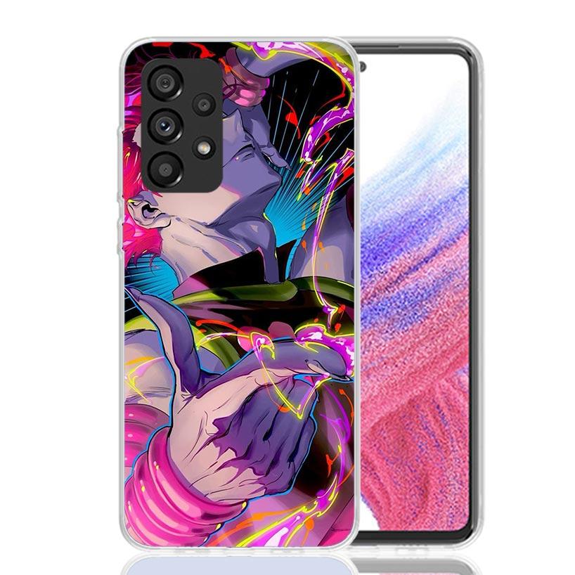 Huner X-Hunters Hisoka Phone Case For Samsung Galaxy A17 A16 A14 A15 A13 A57 A56 A54 A55 A53 A37 A36 A34 A35 A33 A26 A24 A25 A23