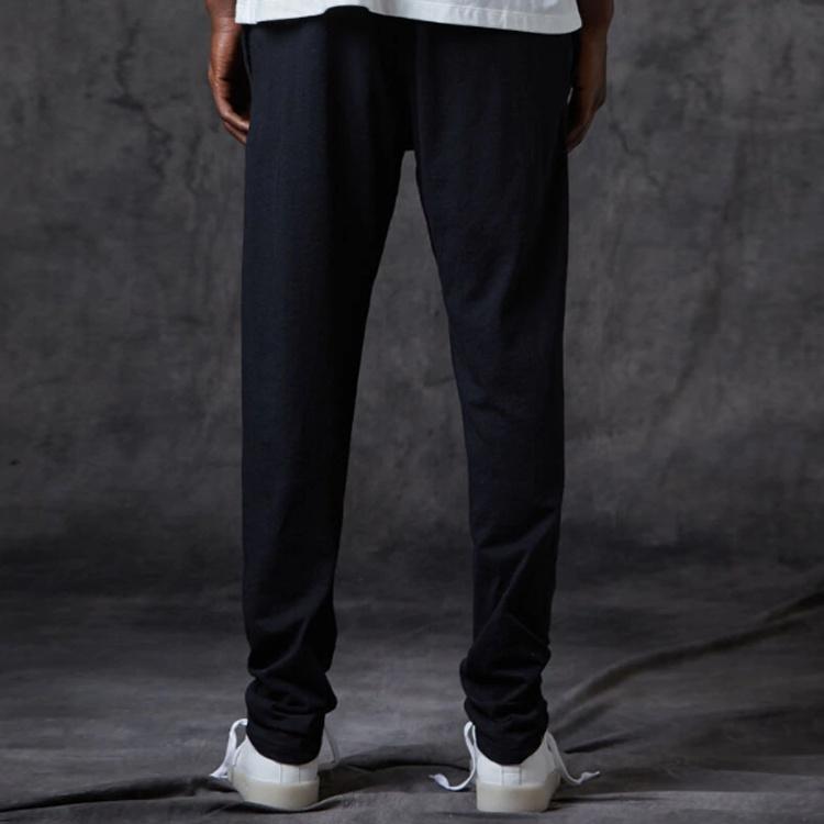 Fear of God Essentials FW20 Knit Logo Pants 'Black' Men's FOG-FW20-183