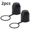 2pcs Universal Trailer Hitch Ball Tow Bar Plastic Protection Cap with A Handle Caravan Truck Car Trailer Hook Protection Device