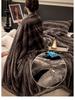 2025 Autumn/Winter Luxury Golden Mink Blanket - Double-Sided Thick Sofa Throw and Quilt Core for Naps