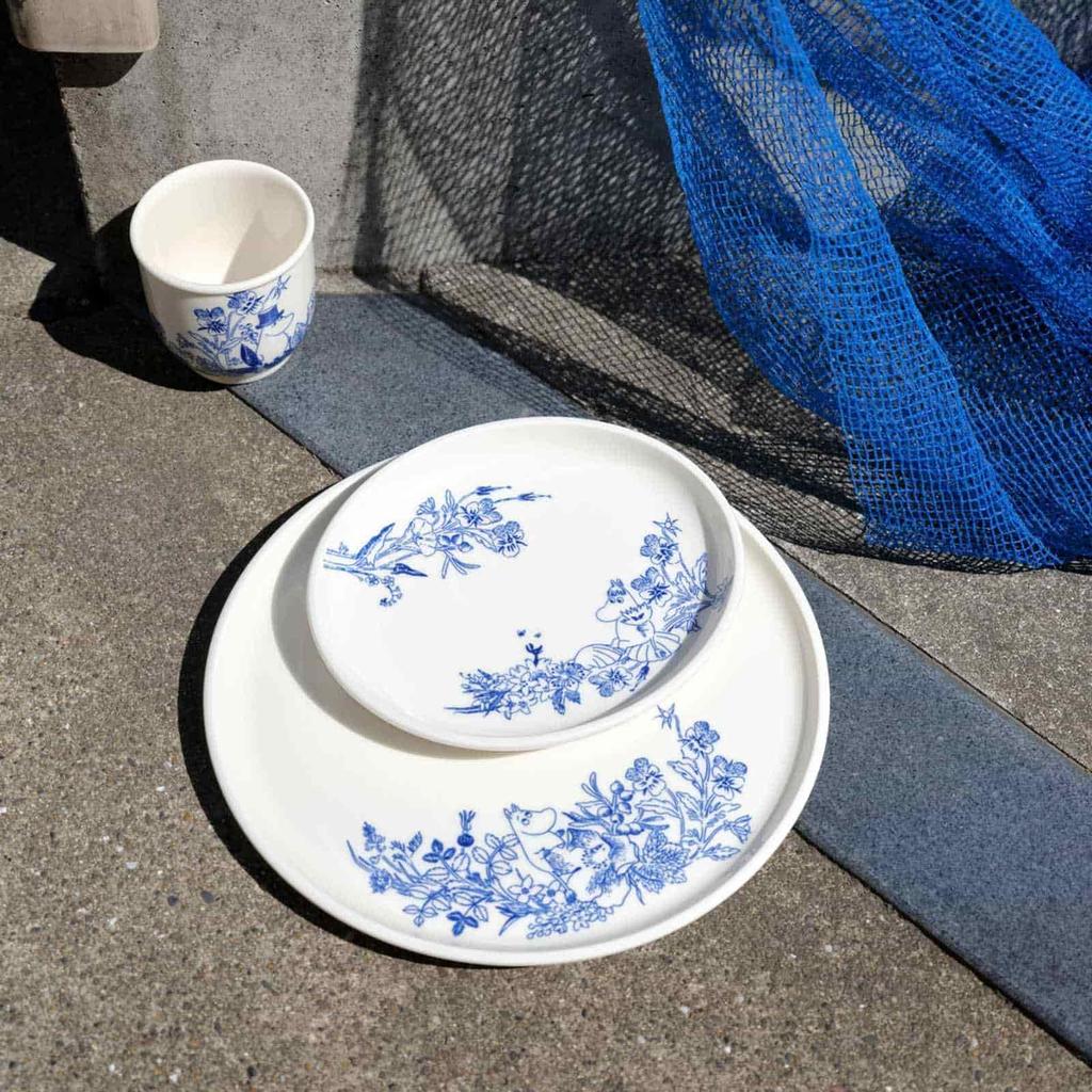 Moomin Arabia Hal Oval 18 x 16 Moomin 1073503 [Officially Imported] Plate, Approx. cm, Tableware, Arabia,