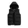 Vest Men's New Multi-Pocket Waterproof Outdoor Hooded Vest Removable Hat Jacket Bread Clothing Men's Vest