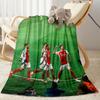 Arsenal Blanket Soft Warm Cozy Perfect for Picnics Chair Livingroom for All Seasons Playful Design Gifts For Family Or Friends