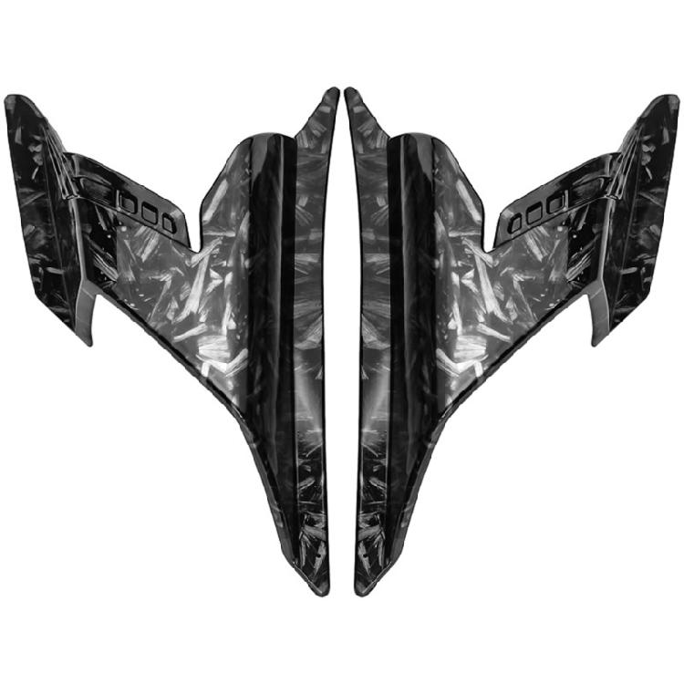 Motorcycle Front Fairing Winglets Aerodynamic Wing Cover Trim Spoiler Winglets Body Work Fairing for ADV160 2022-2023