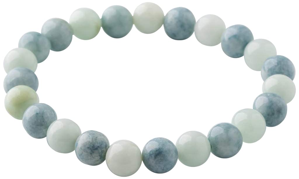 

15cm Itoigawa Natural Jadeite Blue Japanese National Jomon Power Stone Jadeite Workshop Special Paulownia Wood Quality Guarantee BR0254 (8mm beads, синій