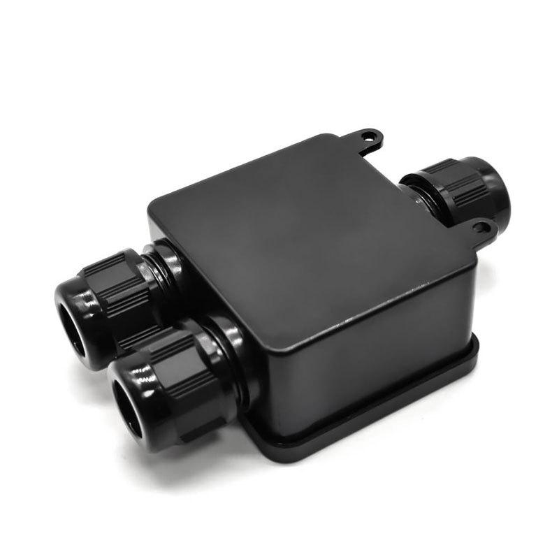 IP68 Waterproof Outdoor Three-Way Cable Junction Box 712