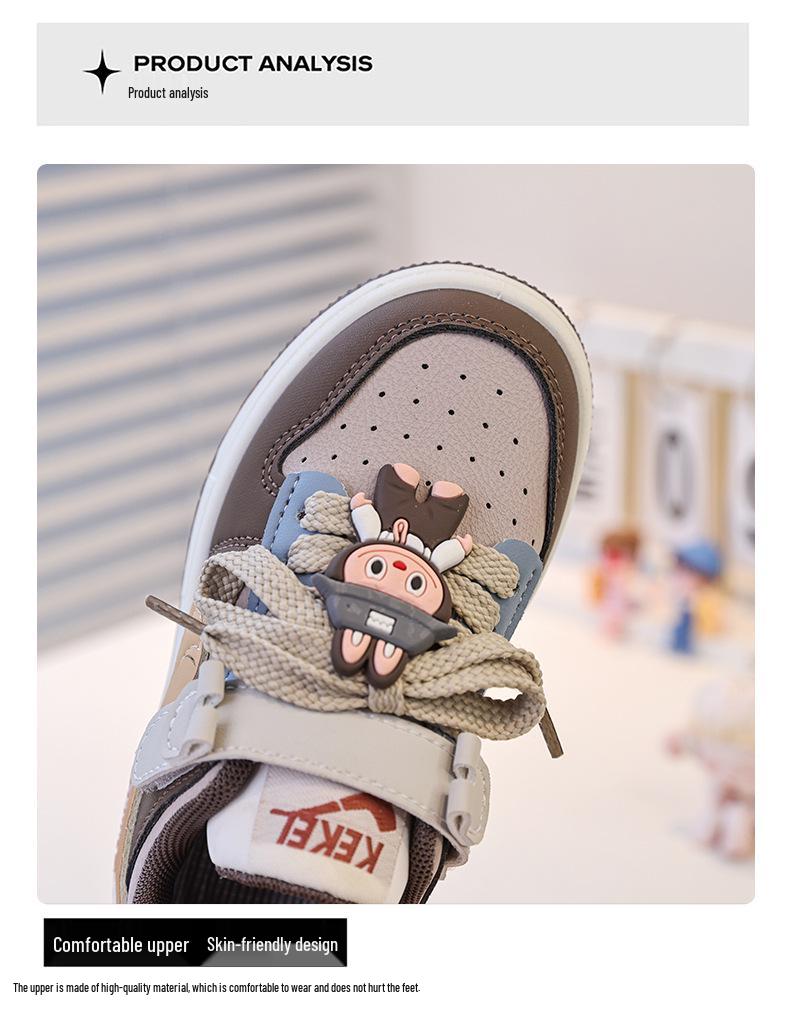 Labubu Dziecięce Buty Sportowe na Jesień 2025 z Antypoślizgową Miękką Podeszwą dla Chłopców i Dziewcząt
