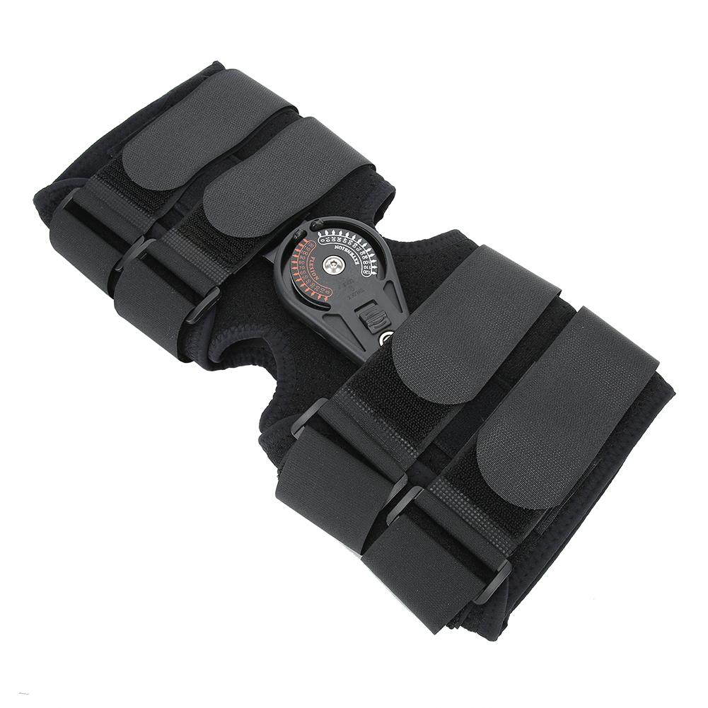 

Leg Knee Joint Support Adjustable Breathable Knee Sprain Joint Fixed Brace Black