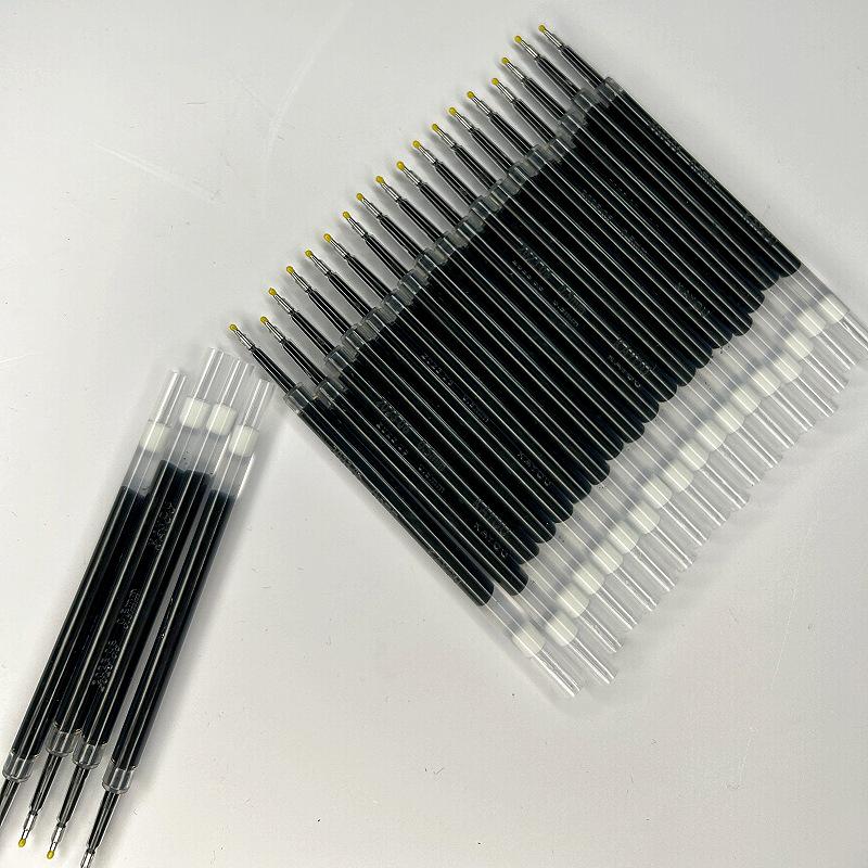 Наруто Быстросохнущие 0,5 мм Черные Гелевые Стержни, Игольчатый Наконечник 5 Refills