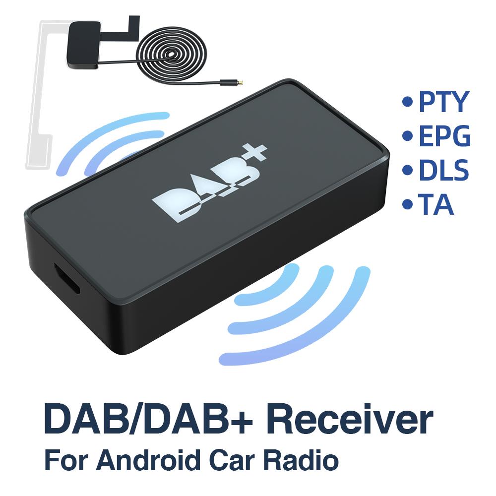 Grandnavi Car DAB+ Digital Radio Box DAB+ Receiver Antenna Aerial USB Interface Portable for Android Car Radio Stereo DAB BOX