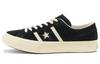 Converse Unisex Star & Bars Suede Low Top Sneakers Black 1CL659
