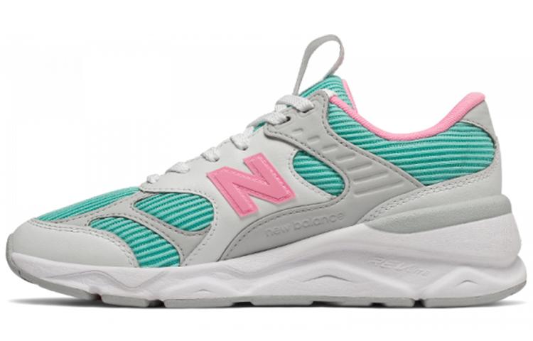 New Balance X 90 Серый/Зеленый/Розовый Женские WSX90TLT 37
