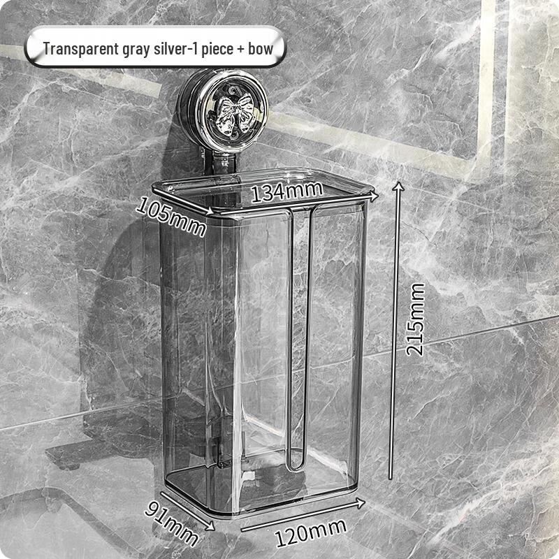 Wall-Mounted Tissue Box Holder