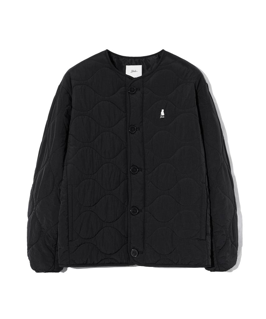 Yale Warm-Up Quilted Jacket_Black