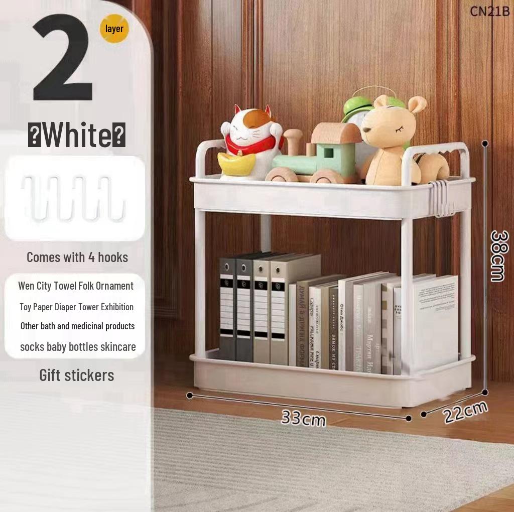 

Многоярусная передвижная кухонная тележка для хранения – Напольная стойка для овощей и фруктов Standard