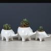 Cute Cartoon Animal Elephant Succulent Flower Pot Simple Creative Desktop Plant Decoration Ceramic Flower Pot