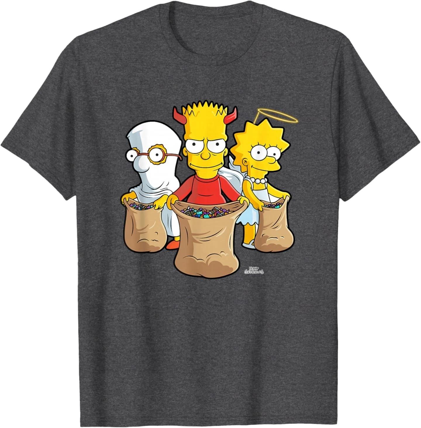 The Simpsons Trick or Treat Treehouse of Horror Halloween T-Shirt M