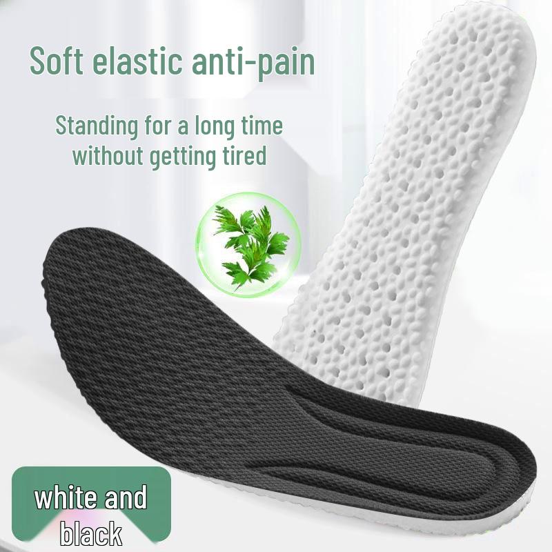Odor-Resistant, Shock-Absorbing Insoles: Sweat-Absorbent and Deodorizing for Men and Women – Perfect for Long Standing and Military Training.