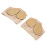 4pcs Breathable Material Foot Thongs Soft Wear Resistant Half Sole Dance Shoe  Barefoot Performance