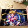 Classic Anime-S-sailor-M-Moon-S Carpet Bathroom Anti-slip Mat Door Mat Home Decoration Mat Entrance Door Mat Scratch-resistant
