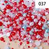 Yantuo 1000g Mixed Packaging Flat Back Pearls Resin Rhinestone Jelly Rhinestones Bulk Abs Loose Pearl for DIY Decoration