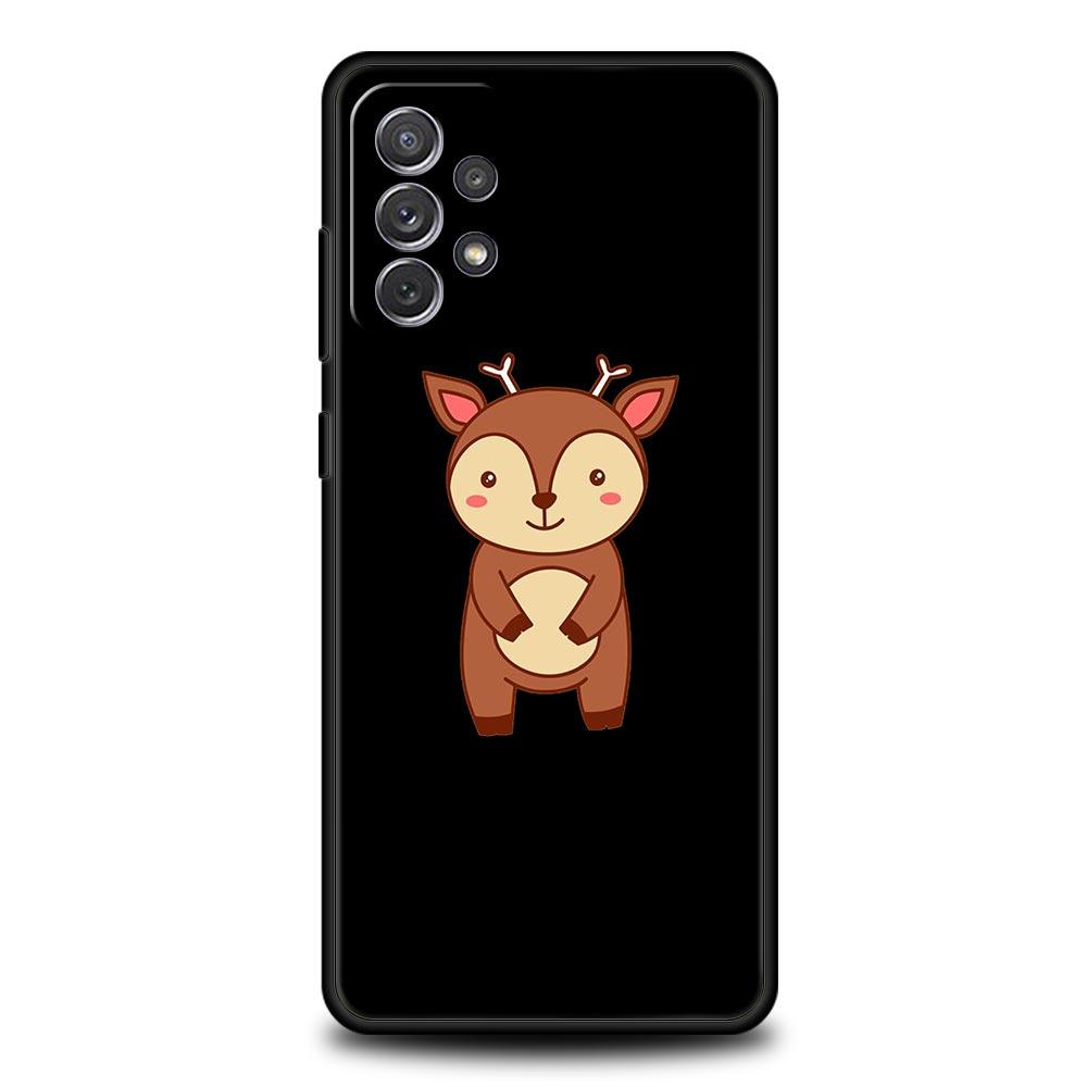 Handyhülle für Samsung A13 A51 A71 A41 A31 A21S A11 A03S A12 A32 A52 A23 A33 A53 A73 5G Hülle Kawaii Avocado Niedlicher Panda Blume