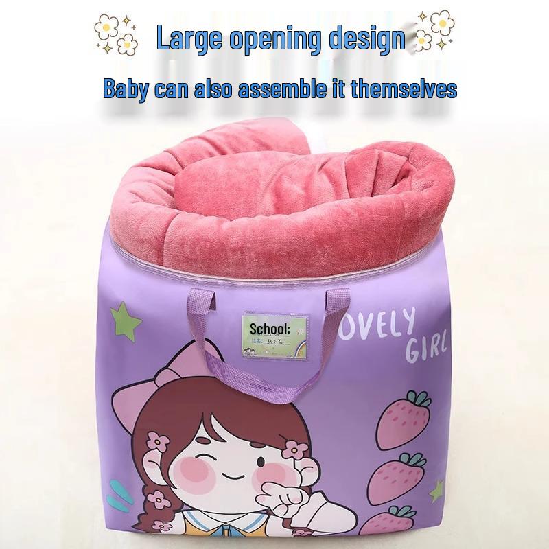 3.6 Grundausstattung für Neulinge: Wasserdichte Aufbewahrungstasche für Kinder, Steppdecke mit großem Fassungsvermögen für Studenten