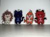 Re:Revolution Animal Acrylic Keyrings (Set) Used