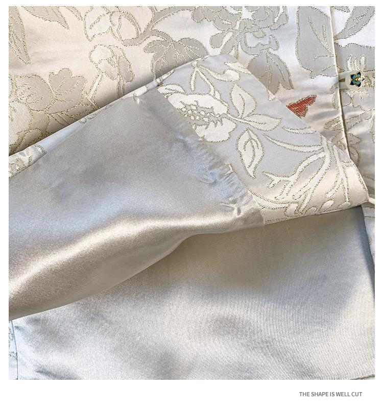 2025 Spring Retro Chinese Sleeveless Waistcoat with Stand Collar & Embroidery