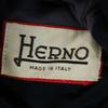 Herno 80s 90s Made in Italy Old Hose Pattern reversible coat 42 Horseshoe Women Used