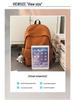 Mochila Leve de Grande Capacidade Unissex para Estudantes: Cor Sólida Simples, Cabe em Laptops, Perfeito para a Faculdade e o Ensino Médio.