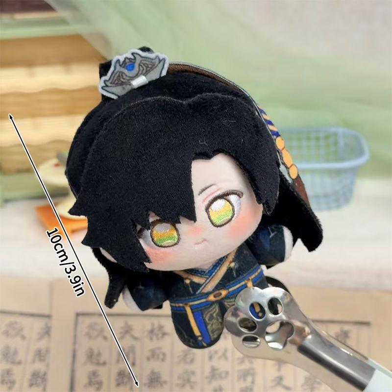 Ancient Hanfu Game Love&Deepspace Doll Keychain Sylus Caleb Rafayel Zayne Xavier Plush Keychains Cartoon Figure Doll Fans Gifts