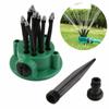360° Flexible 12 Tubes Garden Yard Lawn Water Sprinkler Watering Sprayer System
