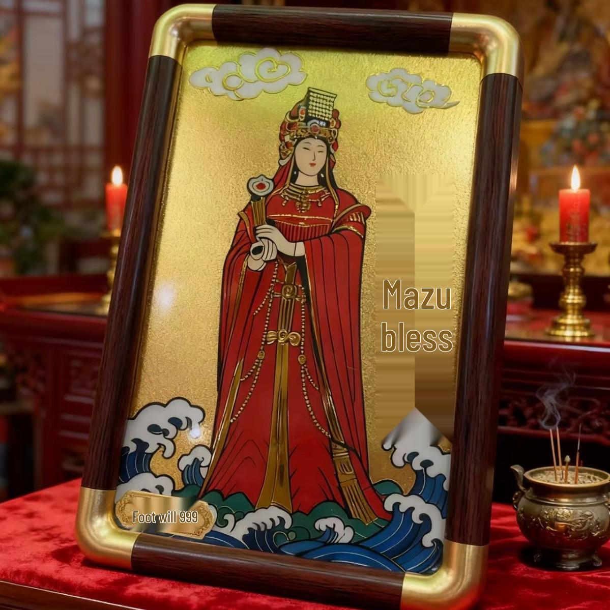 Фигурка «Небесные Благословения»: Декоративная металлическая картина на стол для гостиной, прихожей или офиса - Идеальный подарок на новоселье или праздник