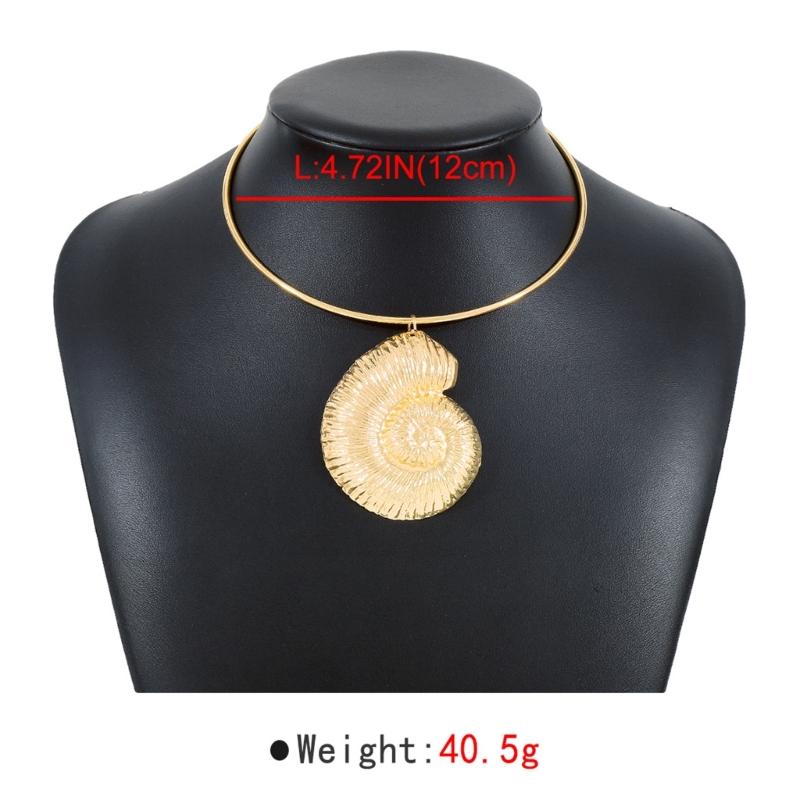 Y2K Beach Collar For Women Teens Beach Vacation Seashells Necklace Decoration