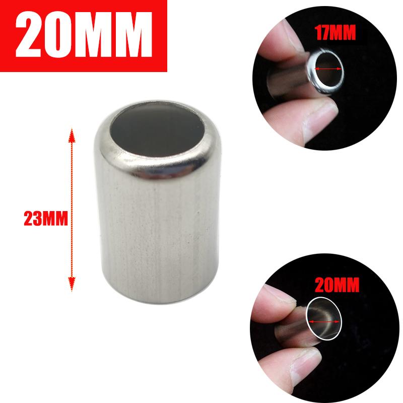 Agriculture Spray Pipe Crimp Connector Hose Crimp Tools Stainless Steel Sleeve Pipe Exhaust Connector 11.5MM -18MM Pipe Joiner