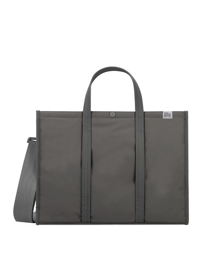 Sweetch Tote Brief 001 Wide L Stone Gray