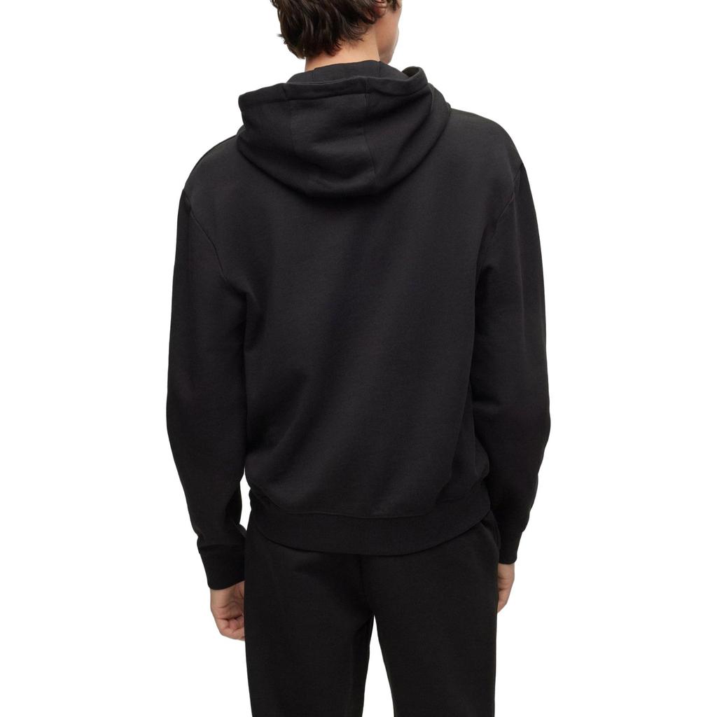 Hugo Boss Logo Printed Drawstring Hoodie 50486478-001