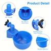 5Pcs Automatic Poultry Drinker Bowl Chicken Bird Water Cups Duck Drinking Machine Hanging Drinking Bowls Water Dispenser
