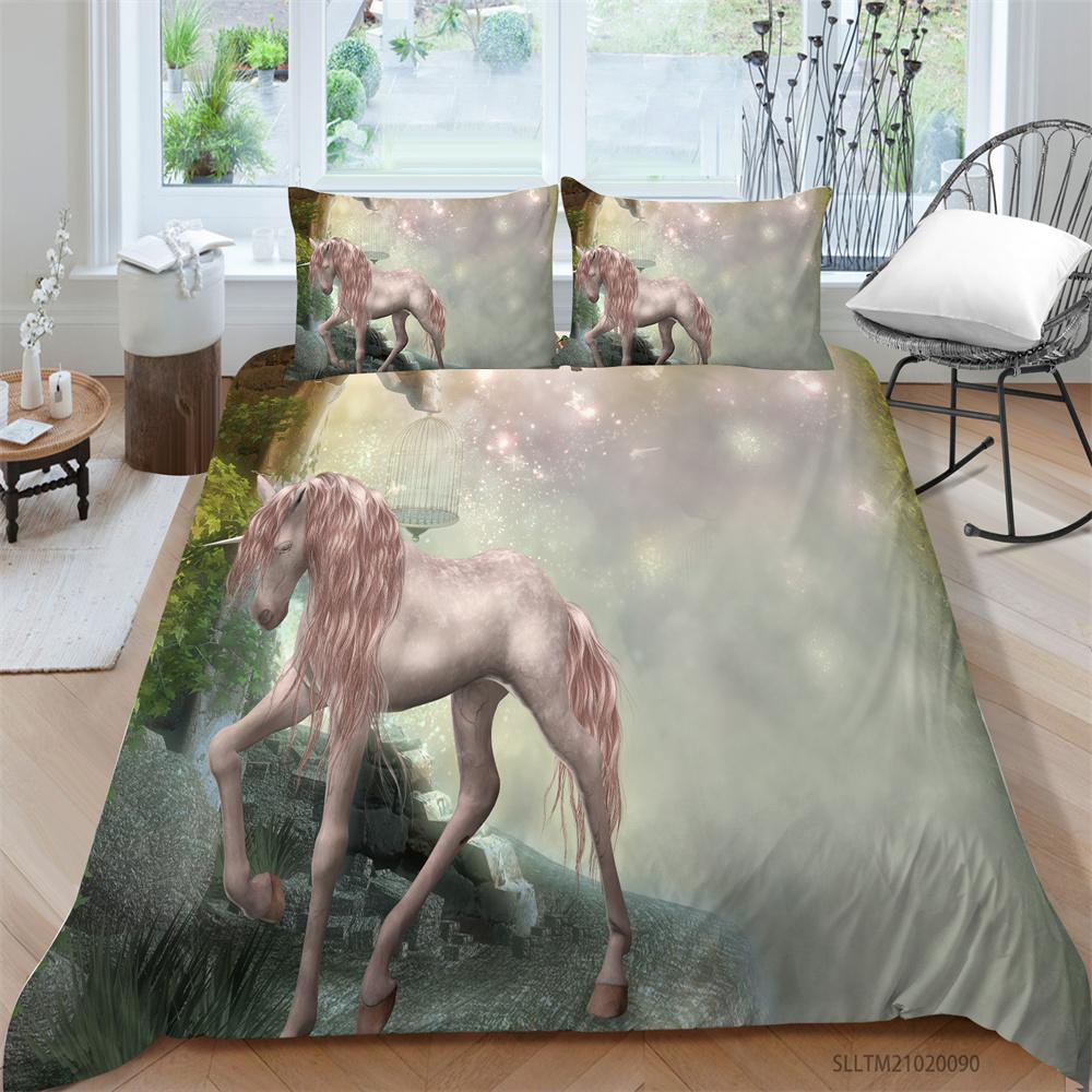 Duvet Cover Catton 3D Printing Home Textiles with Pillowcase Soft Quilt Cover Children Teen Bedding Cover Suit