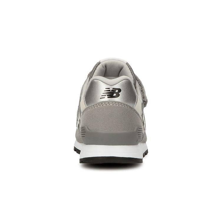 New Balance Nb 996 Fabric Velcro Cushioning Durable Breathable Low Top Running Shoes Classic Gray Kids Sneaker YV996GR3